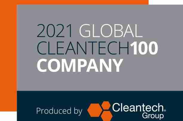 Cleantech 100 winner - banner